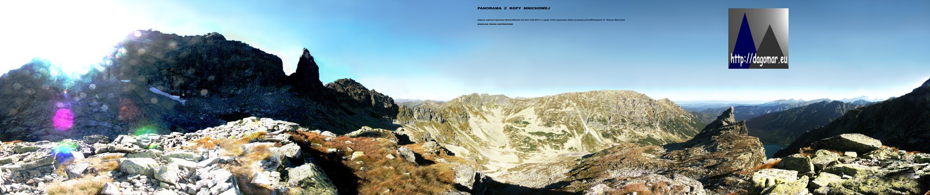 panorama z Kopy Mnichowej